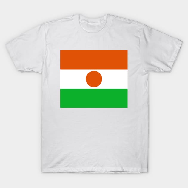 Flag of Niger T-Shirt by COUNTRY FLAGS